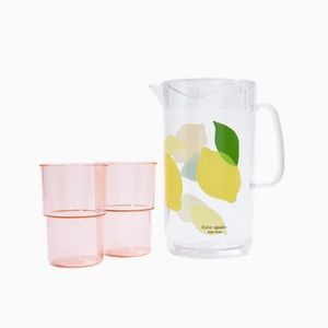 Kate Spade pitcher and cup set